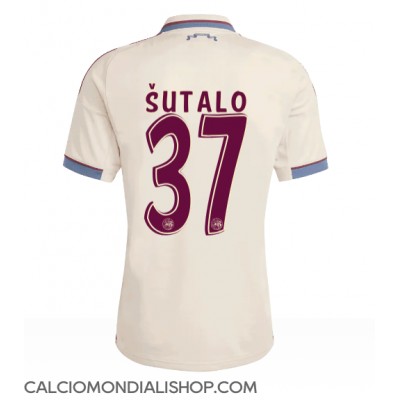 Maglie da calcio Ajax Josip Sutalo #37 Terza Maglia 2025-26 Manica Corta Maglie da calcio Ajax Josip Sutalo #37 Terza Maglia 2025-26 Manica Corta